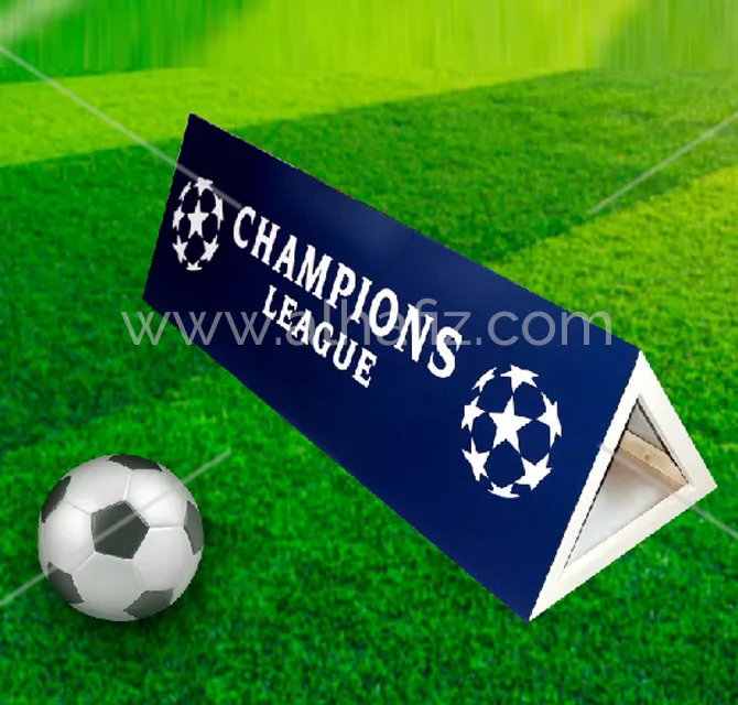 Triangular Stadium Advertising Board