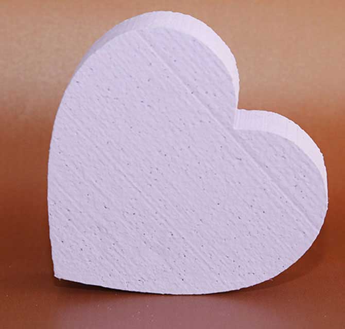 Styrofoam 2D Cutout - Purple Heart