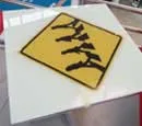 Traffic Sign - Zebra Crossing Sign  