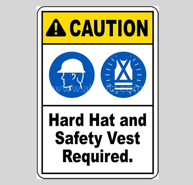 Construction Caution Signage