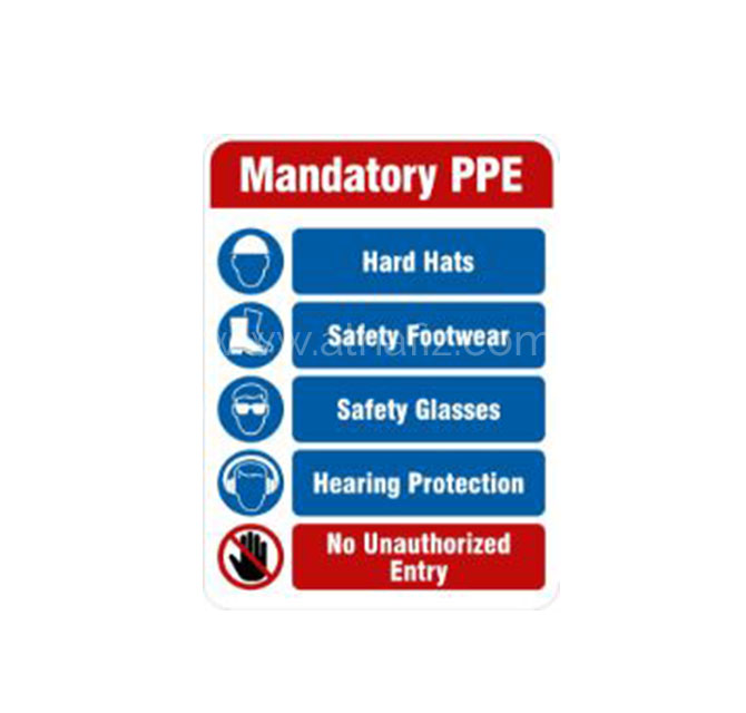 Safety Rules Signage