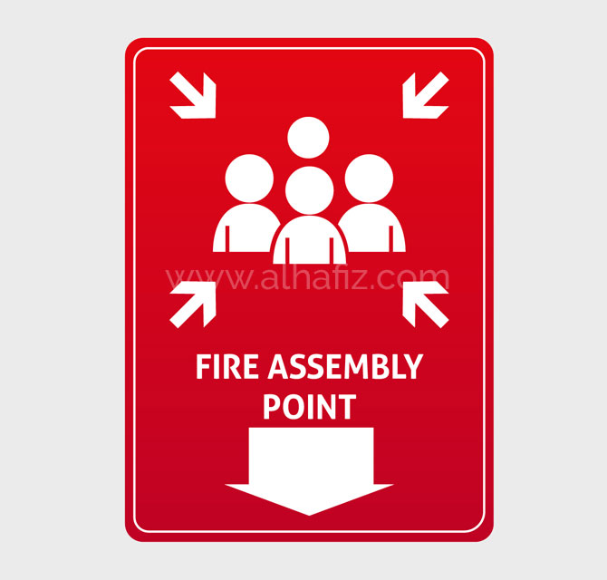 Fire Assembly Point Signage 
