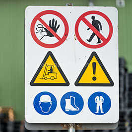 Hazard Rules Signs 