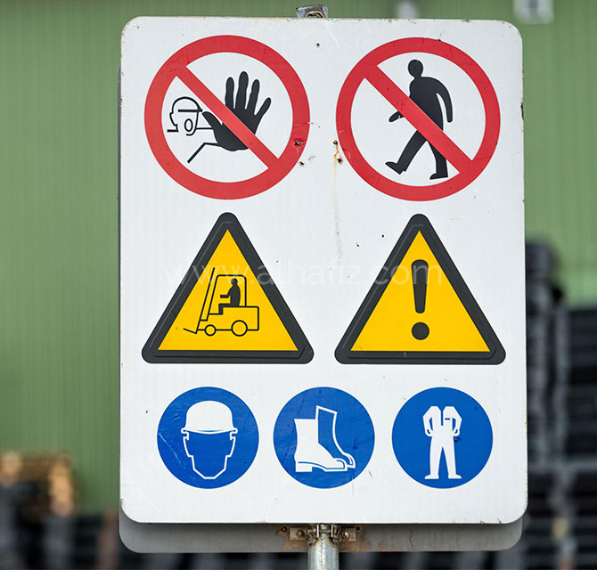 Hazard Rules Signs 