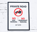 Private Road Safety Signs 