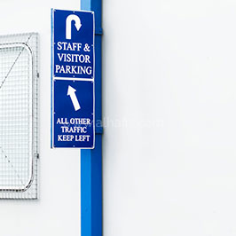 Office Staff and Visitors Parking Signs 