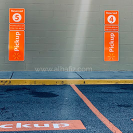 Parking Space Stickers