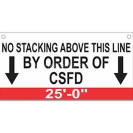 Warehouse Notice Signs