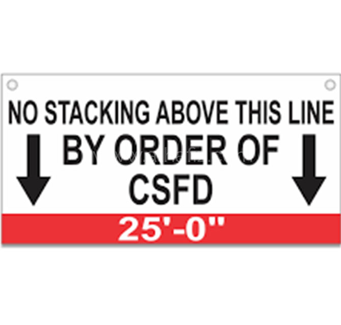 Warehouse Notice Signs